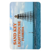 Flexible Phare de Sand Key, Floride Magnet Flexi (Vertical)