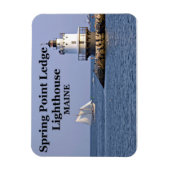 Flexible Phare de Spring Point Ledge, Magnet Photo (Vertical)