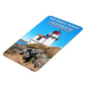 Flexible Phare de Squirrel Point, Maine Flexi Magnet (Côté Gauche)