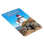 Flexible Phare de Squirrel Point, Maine Flexi Magnet (Côté Droit)