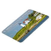 Flexible Phare de Warwick Neck, Rhode Island Flexi Magnet (Côté Gauche)