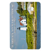 Flexible Phare de Warwick Neck, Rhode Island Flexi Magnet (Vertical)