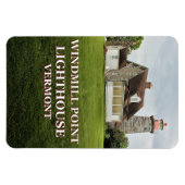 Flexible Phare de Windmill Point, Vermont Flexi Magnet (Horizontal)