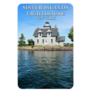 Flexible Phare des Îles Soeurs, New York Flexi Magnet
