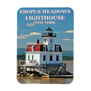 Flexible Phare d'Esopus Meadows, New York - Magnet photo