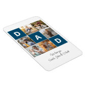 Flexible Photo de papa Magnet pour la Fête des pères (Côté Droit)