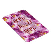 Flexible Photo de roses roses Magnet (Côté Droit)
