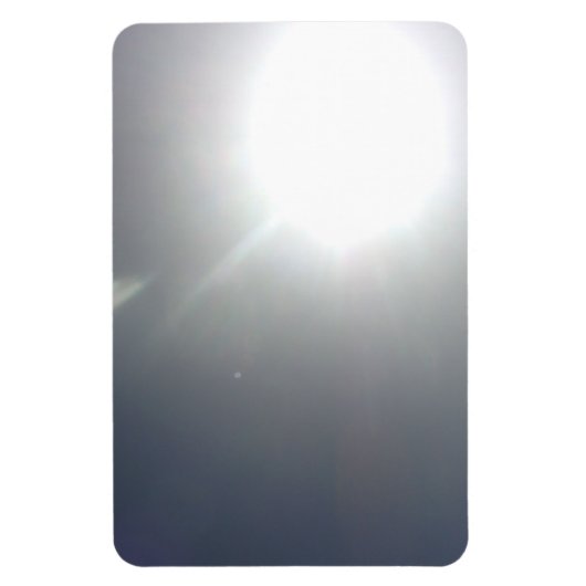 Flexible Photo Magnet bleu ciel (Vertical)