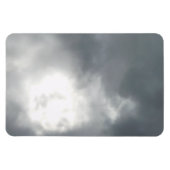 Flexible Photo Magnet bleu ciel (Horizontal)