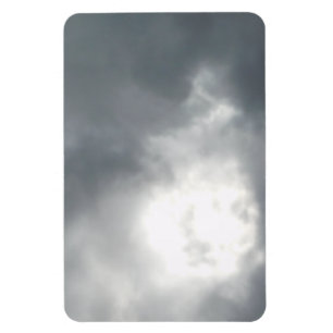 Flexible Photo Magnet bleu ciel