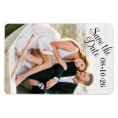 Flexible Photo Magnet Enregistrer la date (Horizontal)
