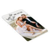 Flexible Photo Magnet Enregistrer la date (Côté Droit)