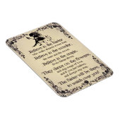 Flexible Photo magnet In Fairies 3"x4" (Côté Droit)