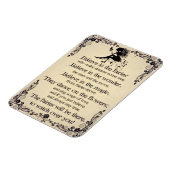 Flexible Photo magnet In Fairies 3"x4" (Côté Gauche)