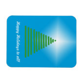 Flexible Photo Magnet - Joyeuses fêtes (Horizontal)