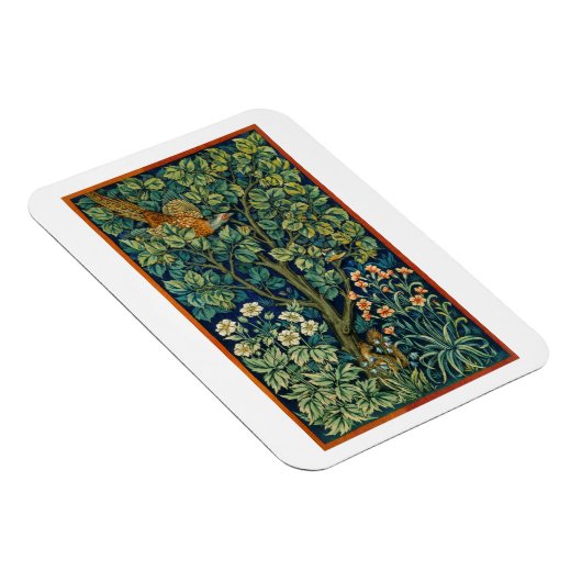 FLEXIBLE PHOTO MAGNET WILLIAM MORRIS "PHÉASANT" (Côté Droit)