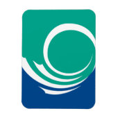 Flexible photo magnet with flag of Ottawa, Canada (Vertical)