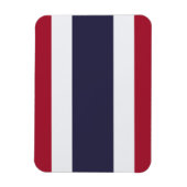 Flexible photo magnet with flag of Thailand (Vertical)