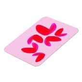 Flexible Photo magnet with Hearts (Côté Gauche)