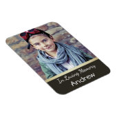 Flexible Photo Memoriam Magnet for Boy or Man (Côté Droit)