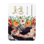 Flexible Photos Mariage de mariage Save the Date Magnet (Vertical)