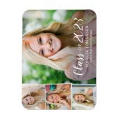 Flexible Photos superposées Magnet du Faire-part de graduat (Vertical)