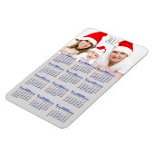 Flexible Pic famille 2017 Mini Réfrigérateur Magnet Calendr (Côté Gauche)