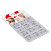 Flexible Pic famille 2017 Mini Réfrigérateur Magnet Calendr (Côté Droit)