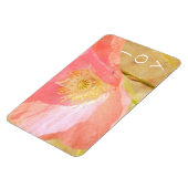 Flexible Pink Islande Poppy Joy Magnet (Côté Gauche)