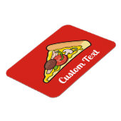 Flexible Pizza Slice Magnet (Côté Gauche)
