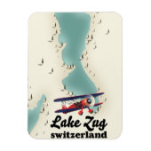 Flexible Plan du lac de Staz Suisse Magnet (Vertical)