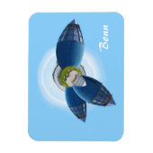 Flexible Planète Bonn Premium Magnet (Vertical)