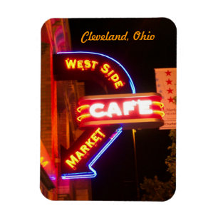 Flexible Plaque café Neon Marché Flexi Magnet