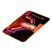 Flexible Plaque café Neon Marché Flexi Magnet (Côté Gauche)