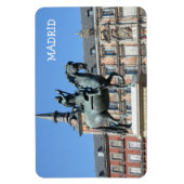 Flexible Plaza Mayor, Madrid Premium Magnet (Vertical)