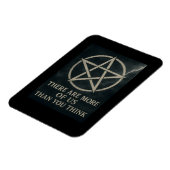 Flexible Plus d'entre nous Wicca Magnet (Côté Gauche)