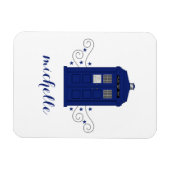 Flexible Police Box Swils Premium Magnet (Horizontal)