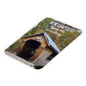 Flexible Pont couvert de tannerie d'automne NH Magnet (Côté Gauche)