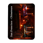 Flexible Porte Chinatown de San Francisco Magnet no 2 (Vertical)