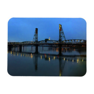 Flexible Portland Hawthorne Bridge #2 Magnet