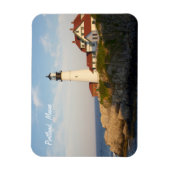 Flexible Portland Maine Head Light Lighthouse Magnet (Vertical)