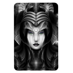 Flexible Portrait De Cyiria Midnight Photo Magnet