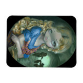 Flexible "Portrait de Goldilocks" Flex Magnet (Horizontal)