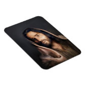 Flexible Portrait du Christ Magnet (Côté Droit)