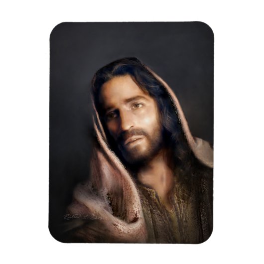 Flexible Portrait du Christ Magnet (Vertical)