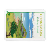 Flexible Poster de voyage Connemara Frigo Magnet (Horizontal)