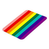 Flexible Premier drapeau Gay pride arc-en-ciel Magnet Premi (Côté Gauche)