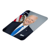 Flexible Président Joe Biden Maison Blanche Portrait Magnet (Côté Gauche)