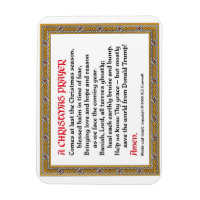 Prière de Noël (Donald Trump) Magnet #2