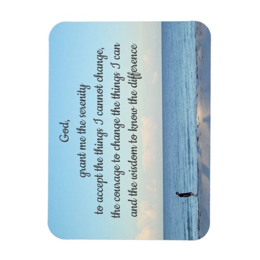 Flexible Promenez-vous sur le Beach Magnet (Vertical)